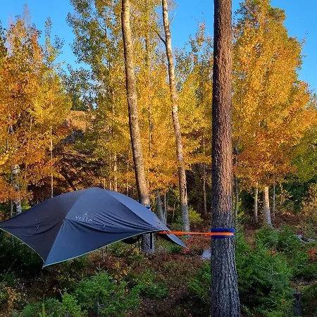 Sydabacka Tentsile-puumajoitus Luxury tent
